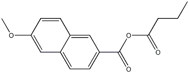 ETHYL (6-METHOSY-2-NAPHTHOYL) ACETATE 结构式