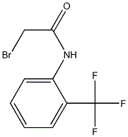 2-三氟甲基苯基溴代乙酰胺 结构式