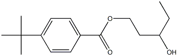 1,3-Pentanediol mono(4-tert-butylbenzoate) 结构式