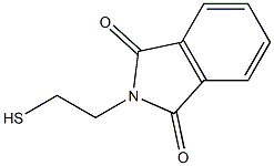 2-(2-Mercaptoethyl)isoindoline-1,3-dione 结构式