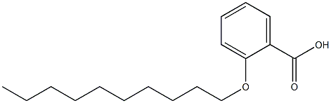 2-n-Decyloxybenzoic acid 结构式