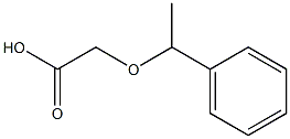 (1-phenylethoxy)acetic acid 结构式