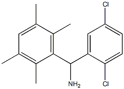 (2,5-dichlorophenyl)(2,3,5,6-tetramethylphenyl)methanamine 结构式