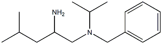 (2-amino-4-methylpentyl)(benzyl)propan-2-ylamine 结构式