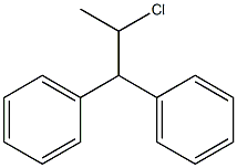 (2-chloro-1-phenylpropyl)benzene 结构式