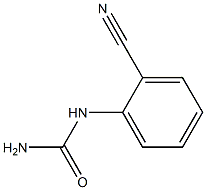 (2-cyanophenyl)urea 结构式