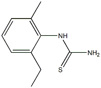 (2-ethyl-6-methylphenyl)thiourea 结构式