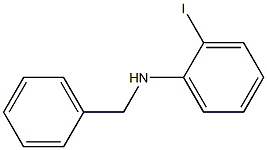 (2-iodophenyl)(phenyl)methylamine 结构式