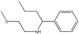 (2-methoxyethyl)(1-phenylbutyl)amine 结构式