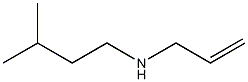 (3-methylbutyl)(prop-2-en-1-yl)amine 结构式