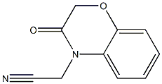 (3-oxo-2,3-dihydro-4H-1,4-benzoxazin-4-yl)acetonitrile 结构式