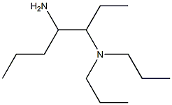 (4-aminoheptan-3-yl)dipropylamine 结构式