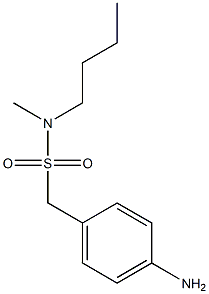 (4-aminophenyl)-N-butyl-N-methylmethanesulfonamide 结构式