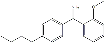 (4-butylphenyl)(2-methoxyphenyl)methanamine 结构式