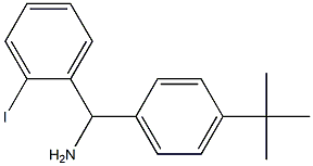 (4-tert-butylphenyl)(2-iodophenyl)methanamine 结构式