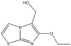 (6-ethoxyimidazo[2,1-b][1,3]thiazol-5-yl)methanol 结构式