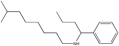 (7-methyloctyl)(1-phenylbutyl)amine 结构式