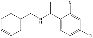 (cyclohex-3-en-1-ylmethyl)[1-(2,4-dichlorophenyl)ethyl]amine 结构式