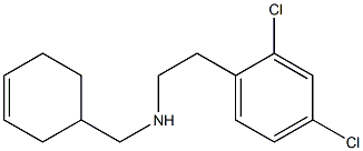 (cyclohex-3-en-1-ylmethyl)[2-(2,4-dichlorophenyl)ethyl]amine 结构式