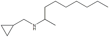 (cyclopropylmethyl)(nonan-2-yl)amine 结构式