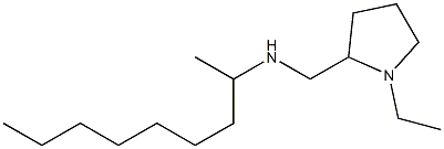 [(1-ethylpyrrolidin-2-yl)methyl](nonan-2-yl)amine 结构式