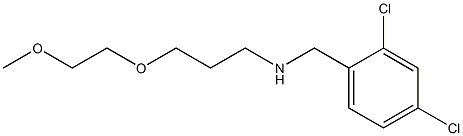 [(2,4-dichlorophenyl)methyl][3-(2-methoxyethoxy)propyl]amine 结构式