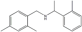 [(2,4-dimethylphenyl)methyl][1-(2-methylphenyl)ethyl]amine 结构式