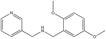 [(2,5-dimethoxyphenyl)methyl](pyridin-3-ylmethyl)amine 结构式