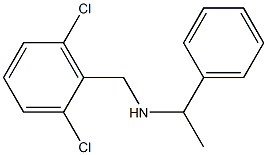 [(2,6-dichlorophenyl)methyl](1-phenylethyl)amine 结构式