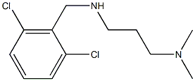 [(2,6-dichlorophenyl)methyl][3-(dimethylamino)propyl]amine 结构式
