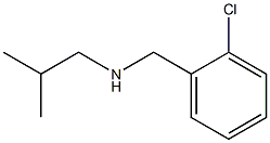 [(2-chlorophenyl)methyl](2-methylpropyl)amine 结构式
