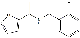 [(2-fluorophenyl)methyl][1-(furan-2-yl)ethyl]amine 结构式