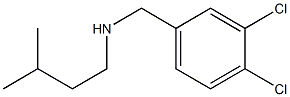 [(3,4-dichlorophenyl)methyl](3-methylbutyl)amine 结构式