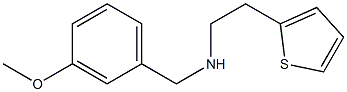 [(3-methoxyphenyl)methyl][2-(thiophen-2-yl)ethyl]amine 结构式