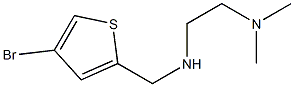 [(4-bromothiophen-2-yl)methyl][2-(dimethylamino)ethyl]amine 结构式