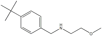 [(4-tert-butylphenyl)methyl](2-methoxyethyl)amine 结构式