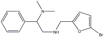 [(5-bromofuran-2-yl)methyl][2-(dimethylamino)-2-phenylethyl]amine 结构式