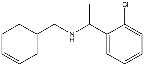 [1-(2-chlorophenyl)ethyl](cyclohex-3-en-1-ylmethyl)amine 结构式