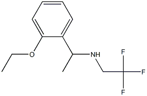 [1-(2-ethoxyphenyl)ethyl](2,2,2-trifluoroethyl)amine 结构式