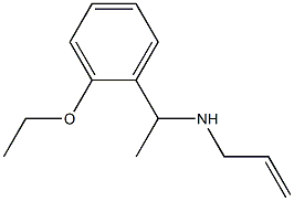 [1-(2-ethoxyphenyl)ethyl](prop-2-en-1-yl)amine 结构式