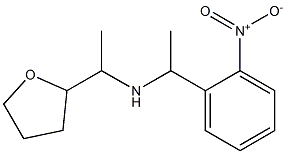 [1-(2-nitrophenyl)ethyl][1-(oxolan-2-yl)ethyl]amine 结构式