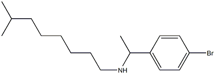 [1-(4-bromophenyl)ethyl](7-methyloctyl)amine 结构式