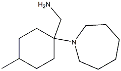 [1-(azepan-1-yl)-4-methylcyclohexyl]methanamine 结构式