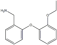 [2-(2-ethoxyphenoxy)phenyl]methanamine 结构式