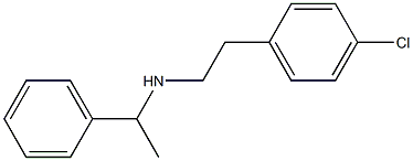 [2-(4-chlorophenyl)ethyl](1-phenylethyl)amine 结构式