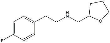 [2-(4-fluorophenyl)ethyl](oxolan-2-ylmethyl)amine 结构式