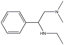 [2-(dimethylamino)-1-phenylethyl](ethyl)amine 结构式