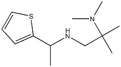 [2-(dimethylamino)-2-methylpropyl][1-(thiophen-2-yl)ethyl]amine 结构式