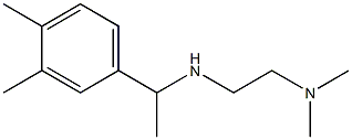 [2-(dimethylamino)ethyl][1-(3,4-dimethylphenyl)ethyl]amine 结构式