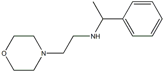 [2-(morpholin-4-yl)ethyl](1-phenylethyl)amine 结构式